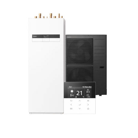 Panasonic Air-Water Heat Pump With Water Tank - KlimaTime