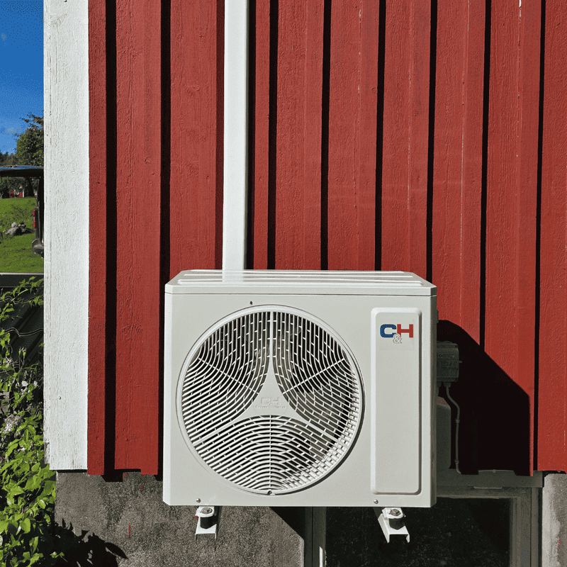 Cooper&Hunter installed on wall