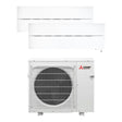 Mitsubishi Electric-Mitsubishi Electric LN 25 + 25 Hyper Heating duo Multi-Split-KlimaTime