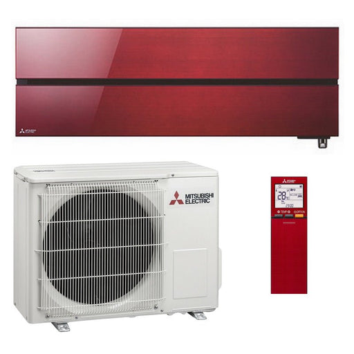 Mitsubishi Electric-Mitsubishi Electric LN35 Hyper Heating Red-KlimaTime