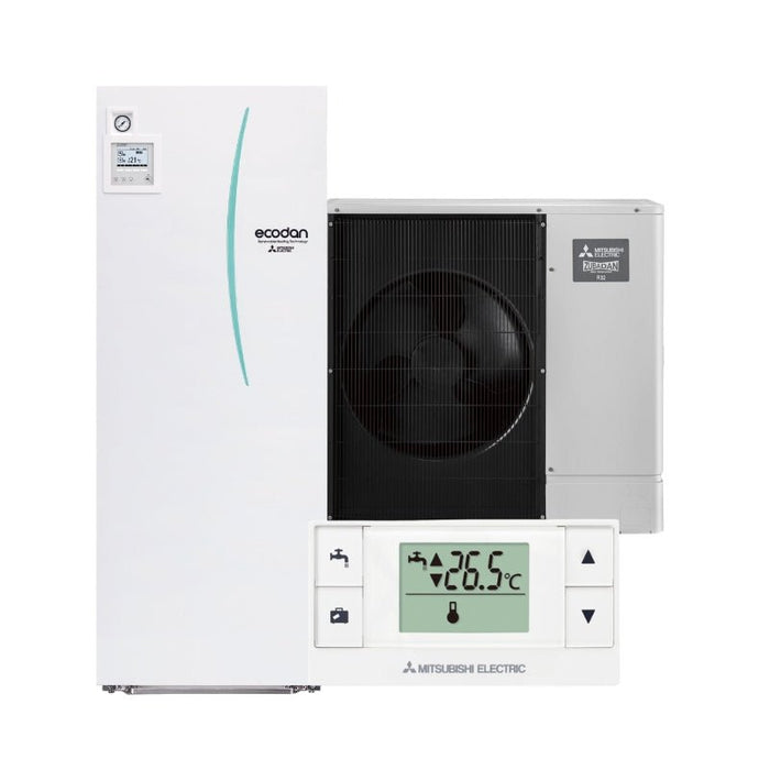 Mitsubishi Ecodan Ecodan Co2 Co2 Ecodan Hot Water Heat Pumps