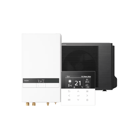 Panasonic-Panasonic 9kW Aquarea HP K Split Bi-block Air-Water Heat Pump-KlimaTime