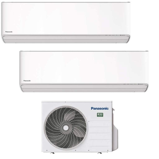 Panasonic-Panasonic Etherea Inverter Plus White 20 + 20 duo multi-split-KlimaTime