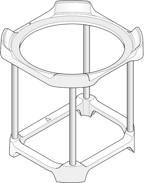 Panasonic mounting frame hot water heat pump PAW-DHW-STAND-KlimaTime