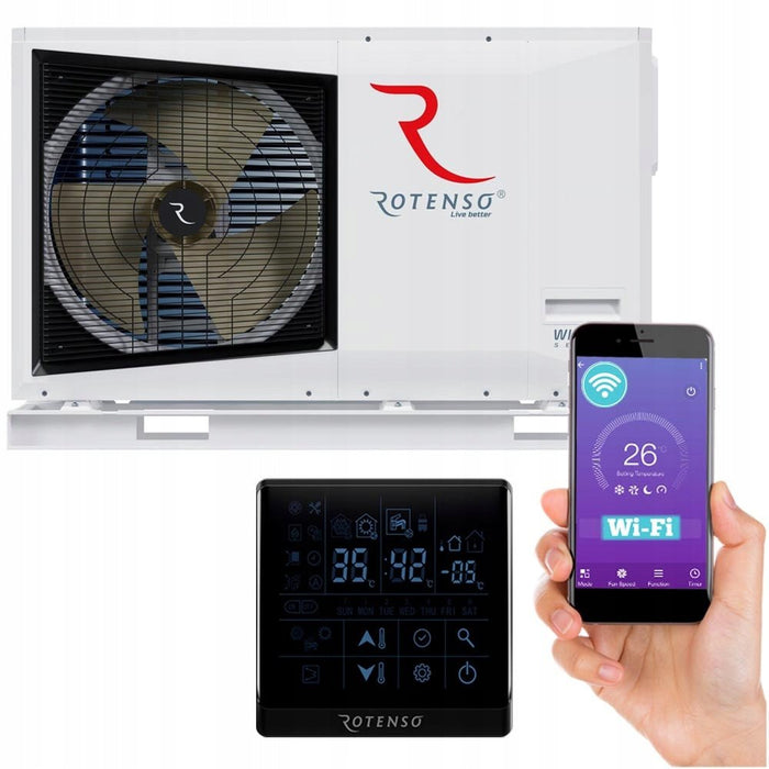Rotenso-Rotenso 8kW Windmi Monoblock Air-Water Heat Pump-KlimaTime